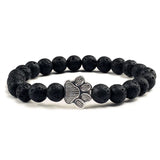 Bracelet avec Pattes de Perles – Design en Pierre Naturelle