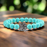 Bracelet avec Pattes de Perles – Design en Pierre Naturelle
