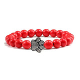 Bracelet avec Pattes de Perles – Design en Pierre Naturelle