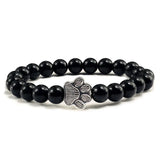 Bracelet avec Pattes de Perles – Design en Pierre Naturelle