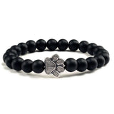 Bracelet avec Pattes de Perles – Design en Pierre Naturelle