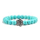Bracelet avec Pattes de Perles – Design en Pierre Naturelle