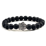 Bracelet avec Pattes de Perles – Design en Pierre Naturelle