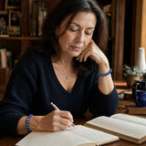 Bracelet en Lapis Lazuli pour Vérité, Sagesse et Communication Sûre