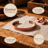 Bracelet en cuivre Noyau