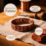Bracelet en cuivre Falaise