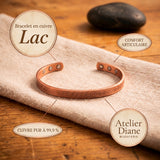 Bracelet en cuivre Lac