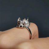 Bague Réglable de Style Rétro pour Chiens