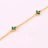 COLLIER DE CHANCE ÉMERAUDE