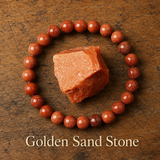 Bracelet en Goldstone pour Ambition, Motivation & Énergie Positive