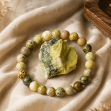 Bracelet en Jade Jaune pour l'Optimisme, l'Énergie et la Protection