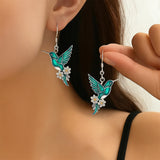 Magnifique Collier en Colibri avec Boucles d'Oreilles Bonus – Offre à Durée Limitée