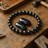 Bracelet en Hématite pour Ancrage, Protection et Concentration