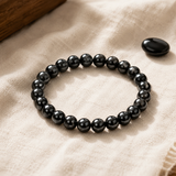 Bracelet en Hématite pour Ancrage, Protection et Concentration