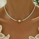 Collier de Perles Minimal