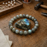 Bracelet en Labradorite pour Intuition, Transformation et Protection