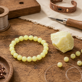 Bracelet en Jade Vert pour Chance, Abondance et Harmonie