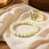 Bracelet en Quartz Citron pour Positivité, Optimisme et Énergie