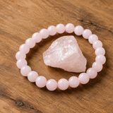 Bracelet en Cristal Rose pour Amour, Joie et Chaleur Émotionnelle