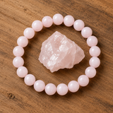 Bracelet en Cristal Rose pour Amour, Joie et Chaleur Émotionnelle