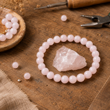 Bracelet en Cristal Rose pour Amour, Joie et Chaleur Émotionnelle