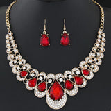 Ensemble de Bijoux Maevina Crimselle