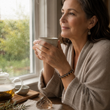 Bracelet en Quartz Fumé pour Calme, Ancrage et Soulagement du Stress