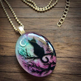'Le collier de chat enchanteur' nuit étoilée