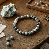 Bracelet en Agate Arbre pour Croissance, Abondance et Ancrage