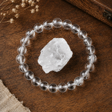 Bracelet en Quartz Clair pour Clarté, Sérénité et Énergie Positive