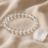Bracelet en Quartz Clair pour Clarté, Sérénité et Énergie Positive