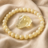 Bracelet en Quartz Citrine pour l'Abondance, la Joie et la Positivité