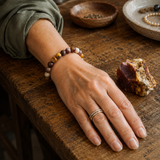 Bracelet en Jade Jaune pour Énergie Vivante, Confiance et Joie